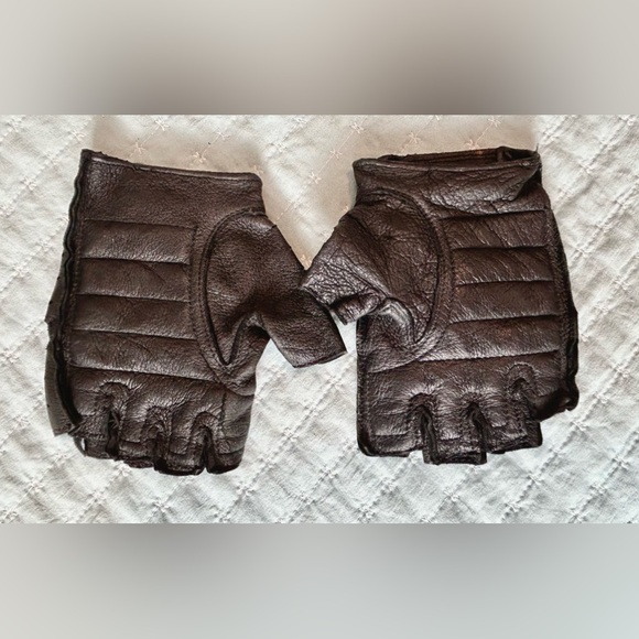 Men’s L - H-D® fingerless gloves. - Picture 2 of 3